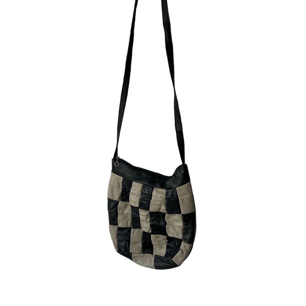 Zerimar 1942 Messenger Bag Crossbody Red Leather Handbag Satchel Zip Up Medium